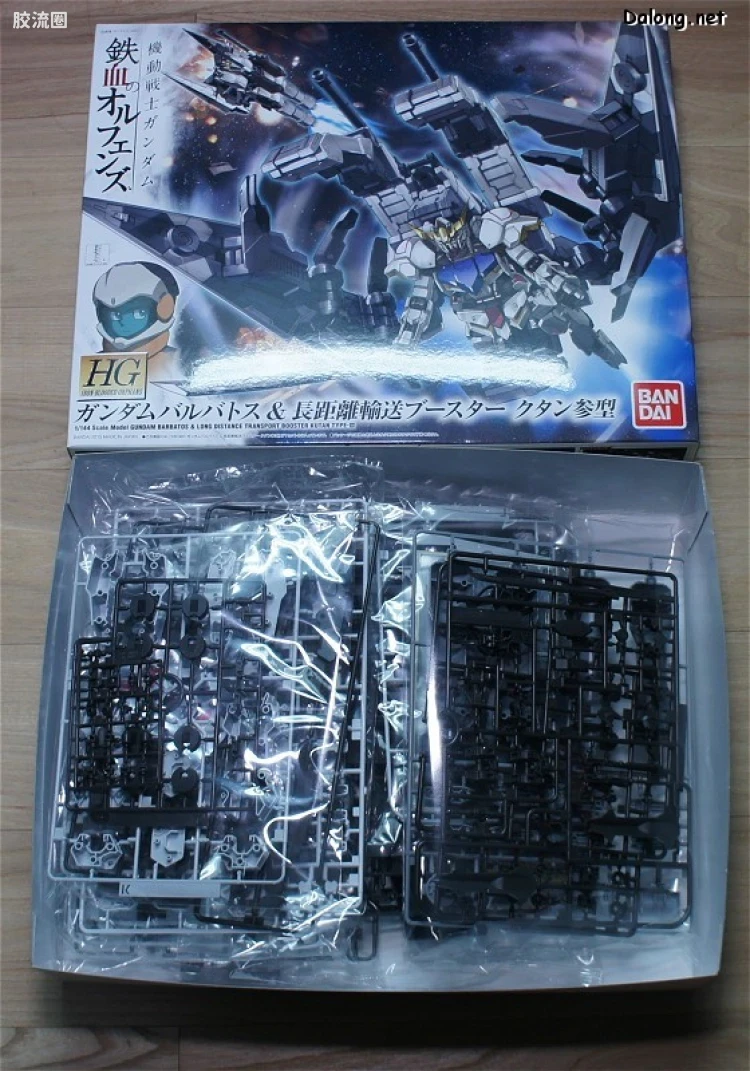 高达铁血的奥尔芬斯 HG 1/144 普通版 07 高达巴巴托斯&库坦三型 长距离输送推进器 - 图片
